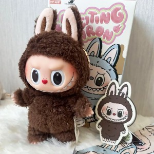Brelok puf Labubu 1Gen Chestnut Cocoa
