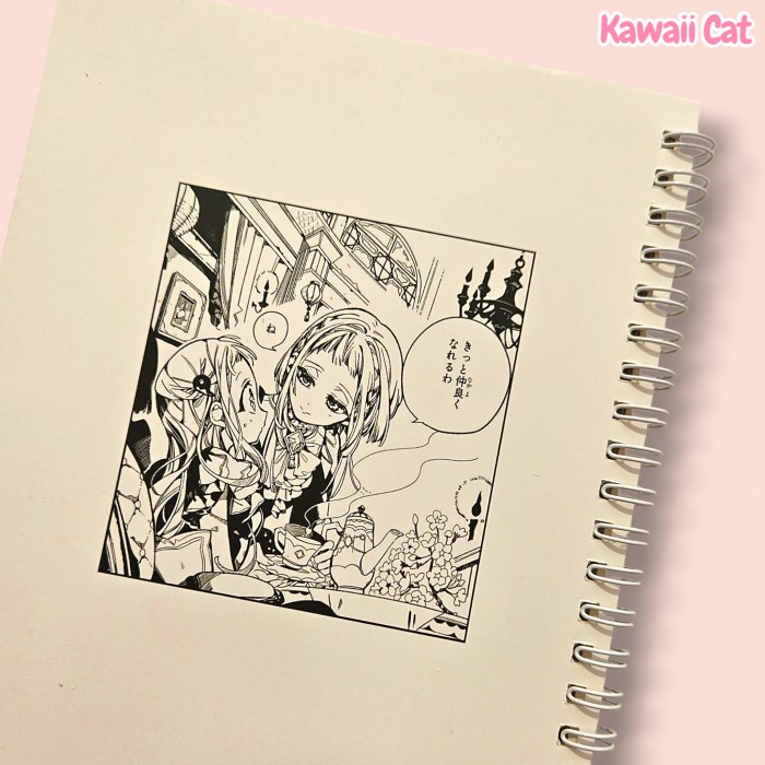 Caiet spiral A5 Manga Hanako