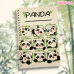 Caiet spiral A5 Panda