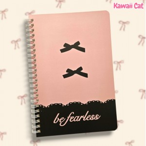 Caiet spirala A5 Be Fearless