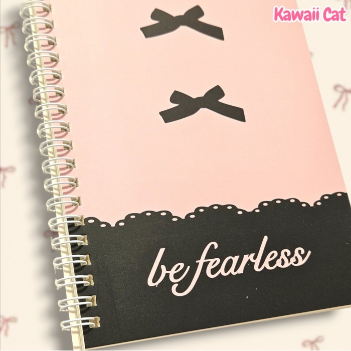 Caiet spirala A5 Be Fearless
