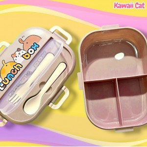 Lunch Box Colorful Cat