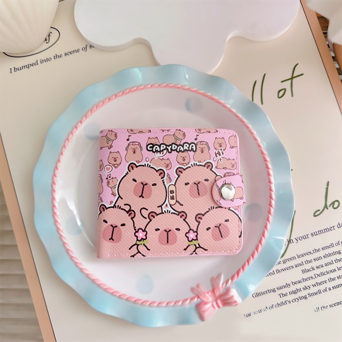 Portmoneu Capybara Pink