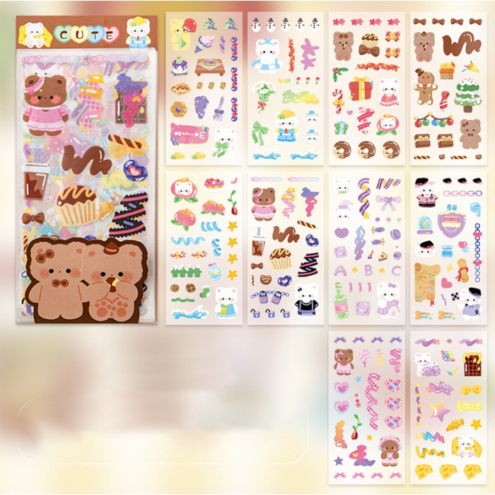 Abtibilduri Cute Animals Bear