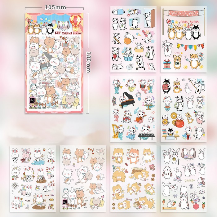 Abtibilduri Pet Original