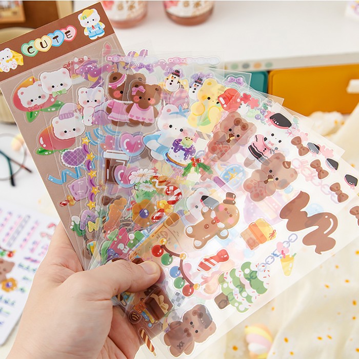 Abtibilduri Cute Animals Bear