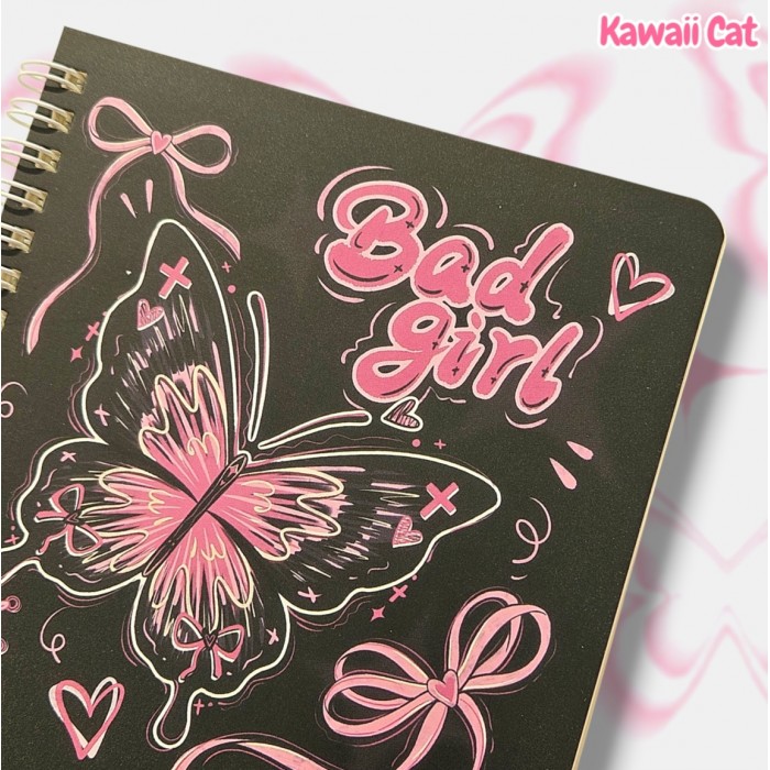 Caiet spirala A5 Bad Girl