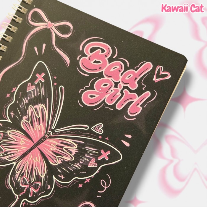 Caiet spirala A5 Bad Girl