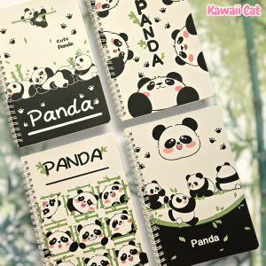 Caiet spiral A5 Panda