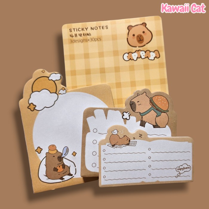 Stikere set Capybara 3designs