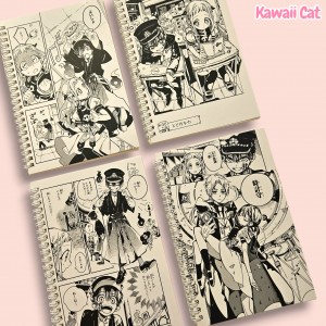 Caiet spiral A5 Manga Hanako