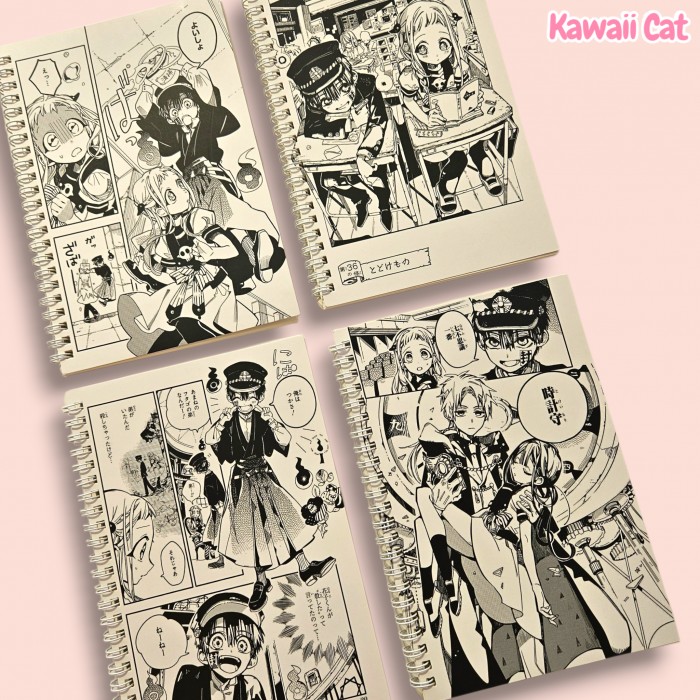 Caiet spiral A5 Manga Hanako