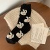 Ciorapi Black/White Rabbit 
