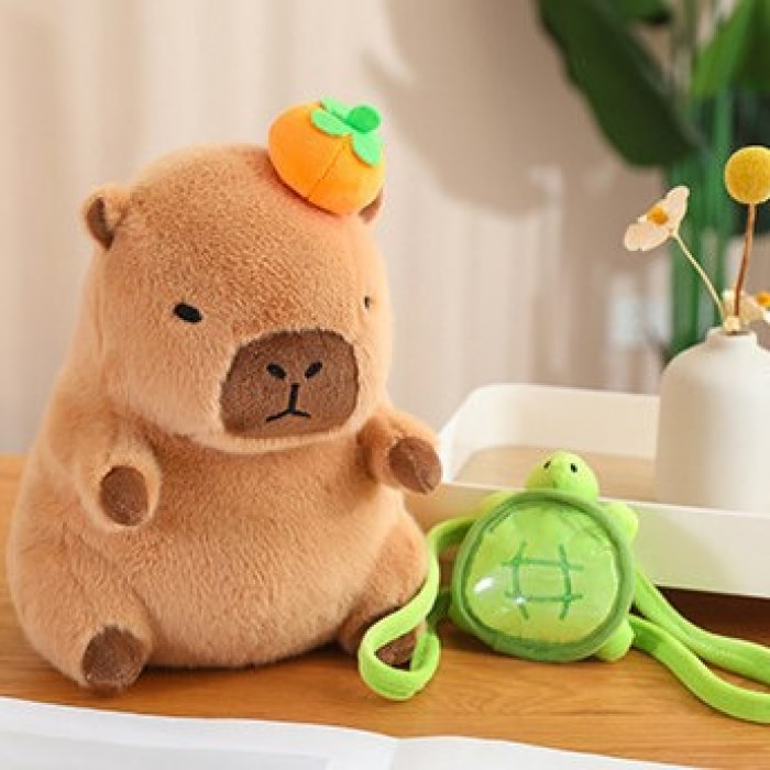 Jucarie Capybara cu fruct