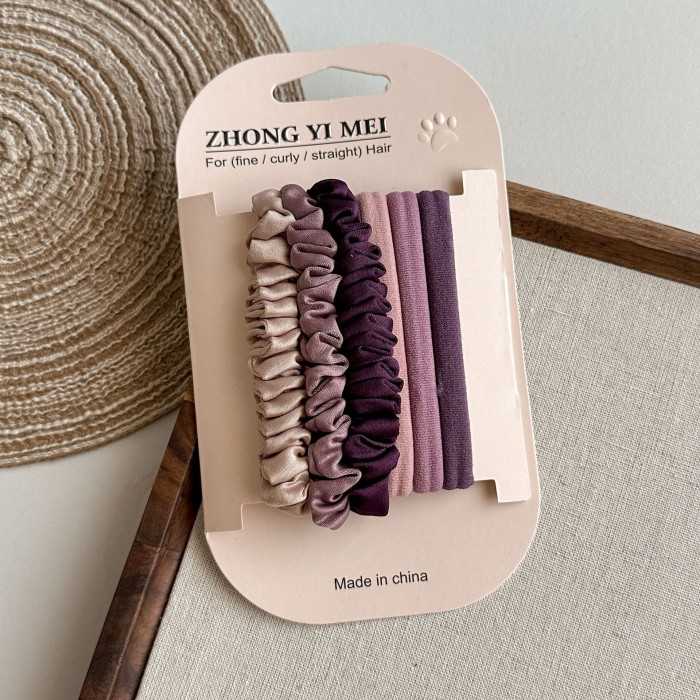 Elastic pentru păr Fine 6 buc 
