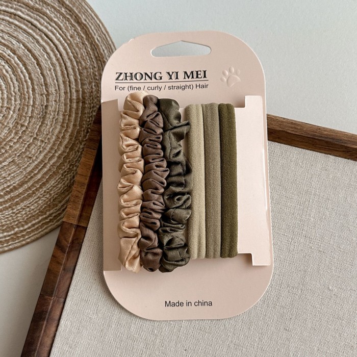 Elastic pentru păr Fine 6 buc 