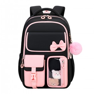 Rucsac Negru cu Funda