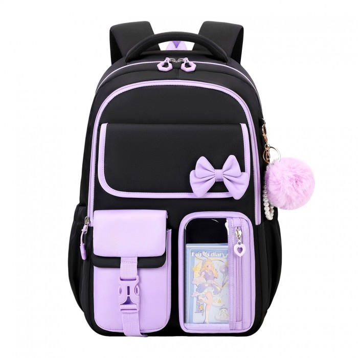 Rucsac Negru cu Funda
