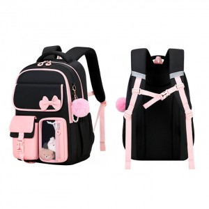 Rucsac Negru cu Funda