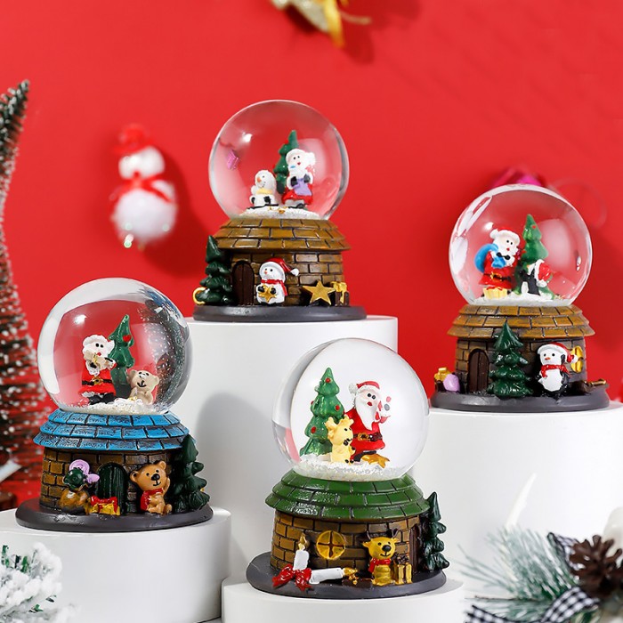 Glob de zăpadă NY Christmas House