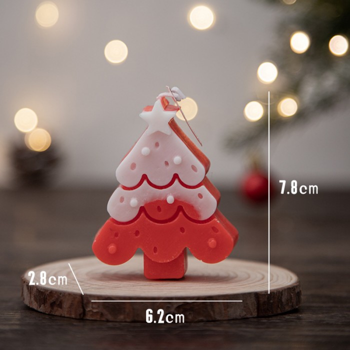 Lumânare NY Red Christmas Tree