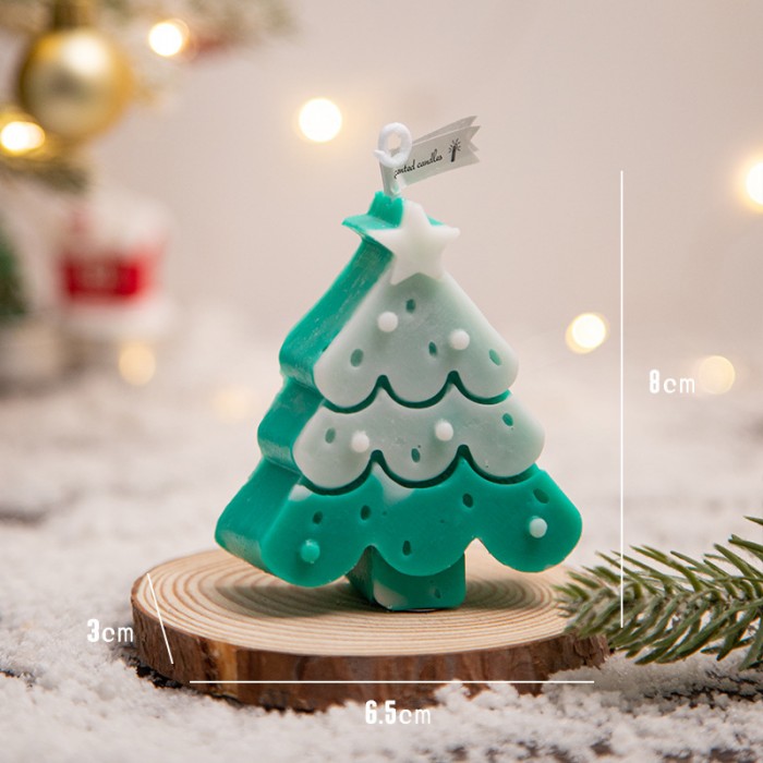 Lumânare NY Green Christmas Tree