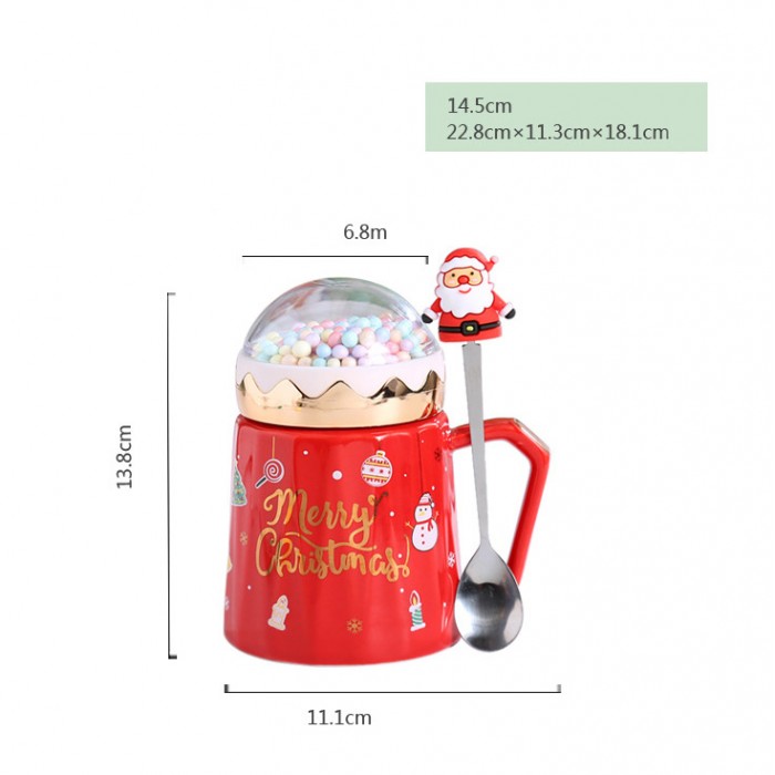 Cană Ceramică NY Christmas Bubble