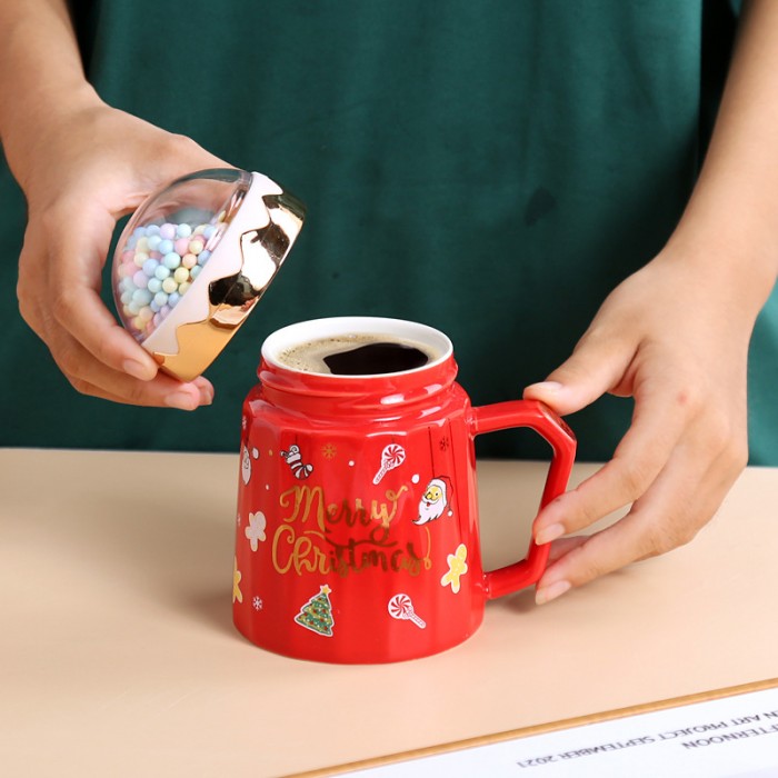 Cană Ceramică NY Christmas Bubble