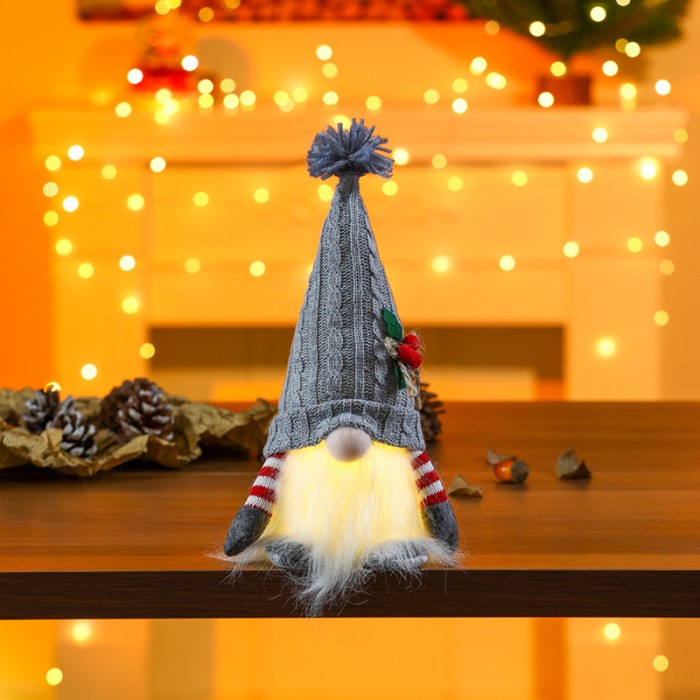 Decorațiune Spiriduș Gray Hat
