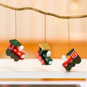 Decorațiuni pentru pom NY Wooden Style