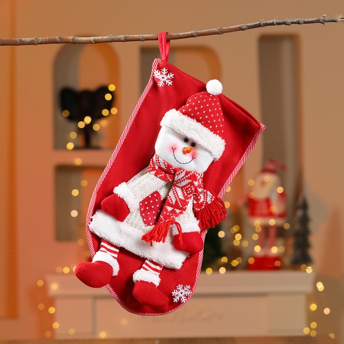 Ciorap mare NY Snowman