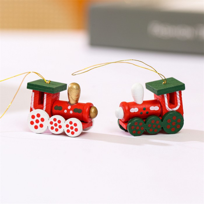 Decorațiuni pentru pom NY Wooden Style