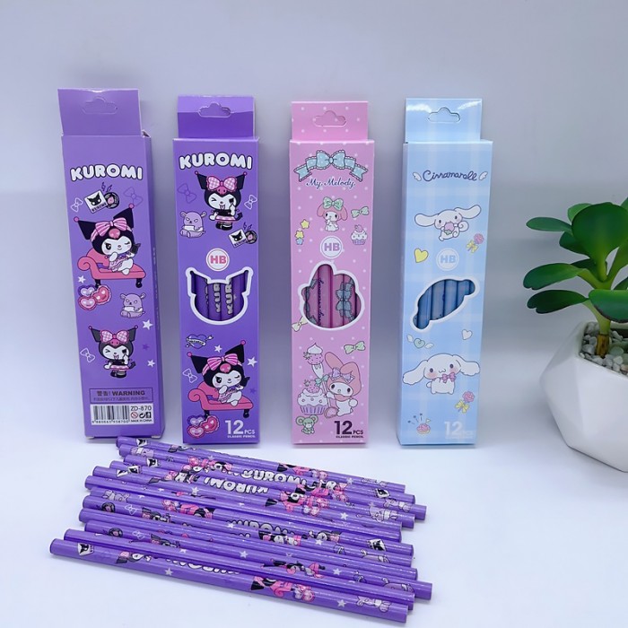 Creioane simple set Sanrio Cute