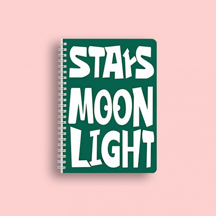 Caiet cu spirala A5 Moon Light