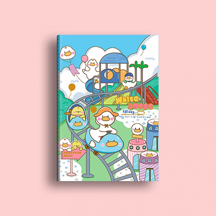 Caiet A5 White Goose