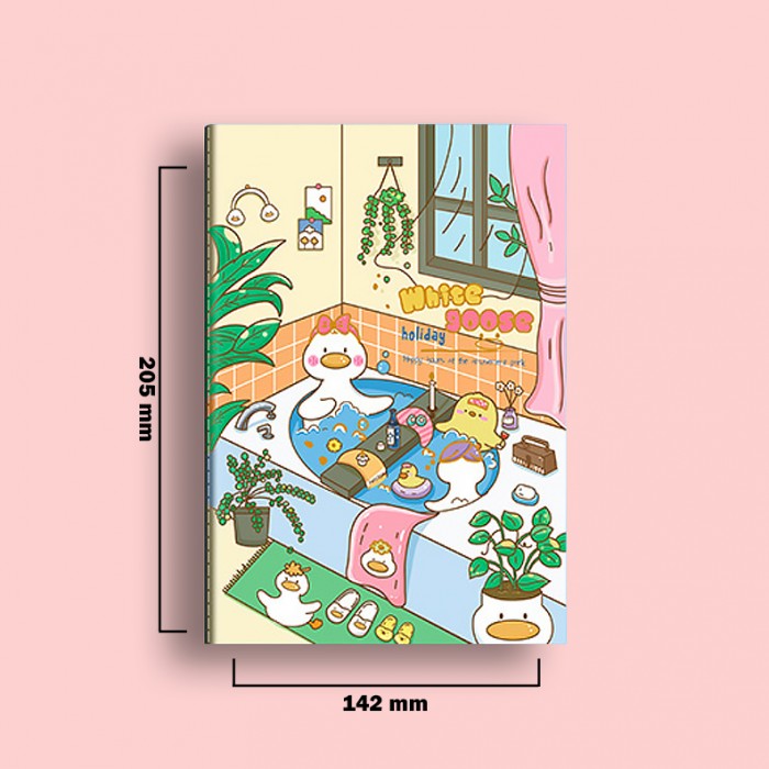 Caiet A5 White Goose