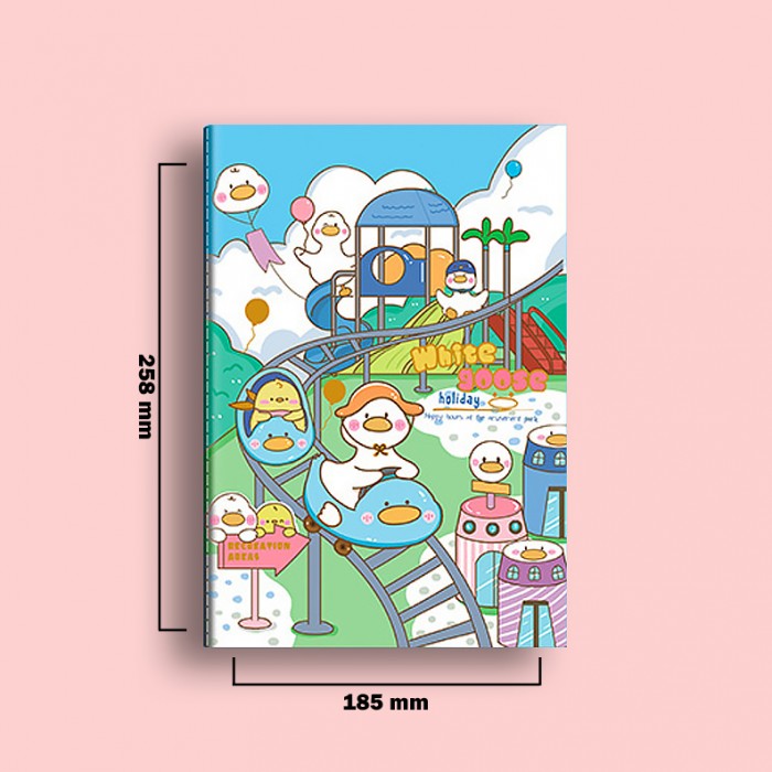 Caiet B5 White Goose