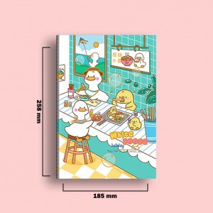 Caiet B5 White Goose