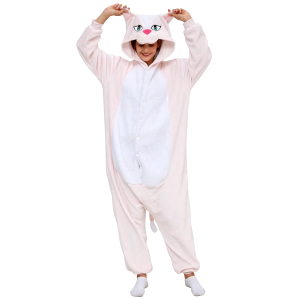 Kigurumi Copii Pisica Roz