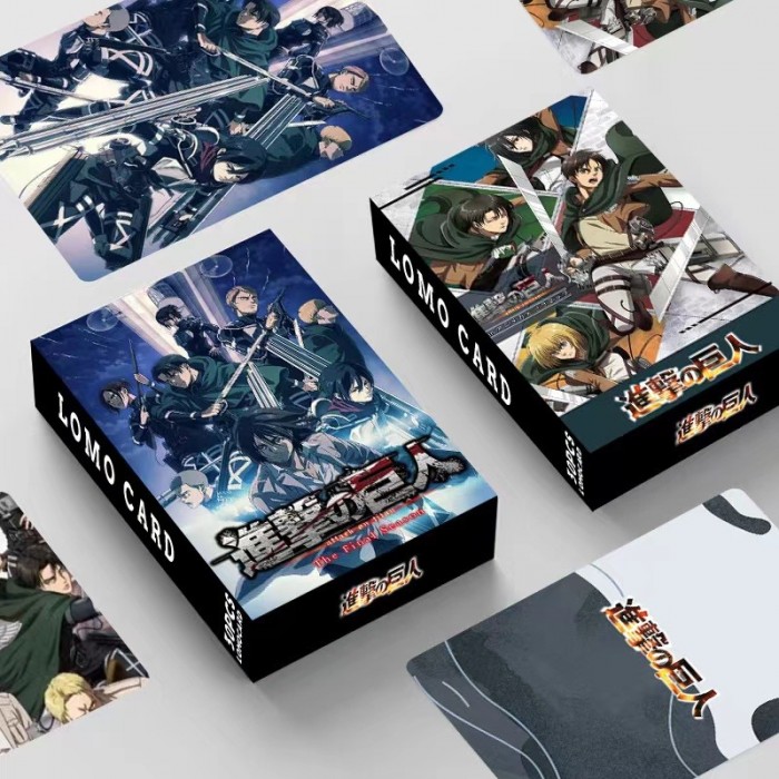 Set Carduri Attack On Titan