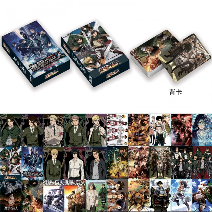 Set Carduri Attack On Titan