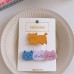 Agrafe de păr Rabbit/Flower