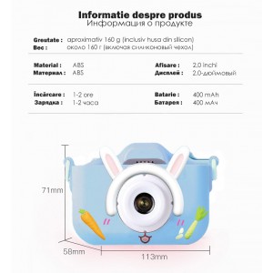 Fotocamera Bunny SD 64GB